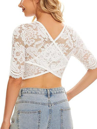 Popular Base Lace Small Shirt Top