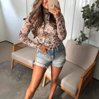 Autumn New Pullover Turtleneck Long-Sleeve Top Womens Fashion