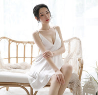 Erotic Lingerie Ladies Angel Wings Sling Nightdress