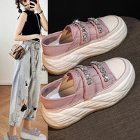 Leisure Sports Comfortable Platform Student Loafers Peas Shoes