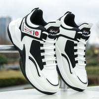 Waterproof High-top Soft Leather Basketball Shoes