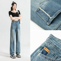 Fashion Women's Slim-fitting Small Straight Pants