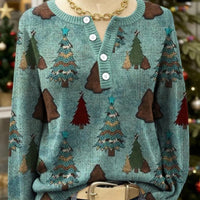 Womens Retro 3D Digital Print Hoodie Top