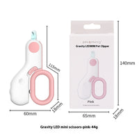 Pet LED Labor-saving Cat Nail Scissors