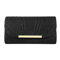 Women's Hardware Edge Party Pattern Fine Pink Clutch