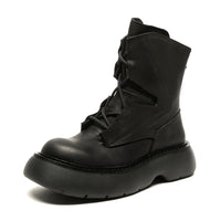 Mens Fashion Casual Thick Bottom Increase Casual Short Boots