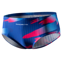 Men's Professional Sports Training Chlorine Resistant Quick Drying Swimming Trunks