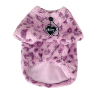 Thick Plush Cat Clothes Warm Pet Hoodie