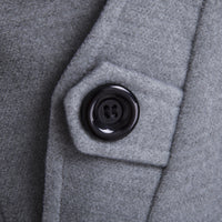 Fashion Men's Casual Long-sleeved Solid Color Coat