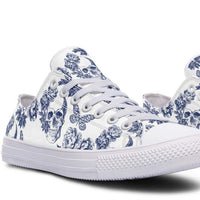 Fashion Printed Couple High Top Canvas Shoes
