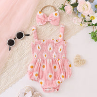 Girls' Fashion Personality Sling Romper Romper