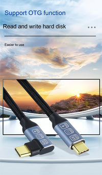 Double Type-C Full-function Data Cable Fast Charging