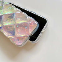 Sheepskin Rhombus Anti-fall Soft Case For Mobile Phone
