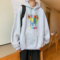 Hooded Versatile Loose Retro Handsome Sweater Coat