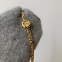 New Chinese Style Beryl Gold Exquisite Fashion Retro Minority Women's Quartz Watch