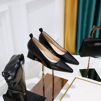 Fashion Thick Heel Versatile Medium Shoes