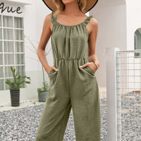 Women's Casual Narrow Waist Slim Jumpsuit