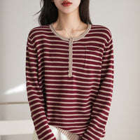 Bottoming Shirt Casual Loose Round Neck Sweater