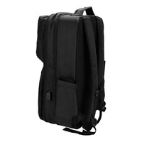 Black Portable High Capacity Backpack For Makeup Artistsmultifunctional