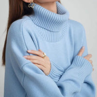 FallWinter Loose Knit Versatile Classic New-Style Womens Sweater