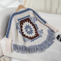 Women's Vintage Off-neck Pullover Shawl