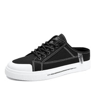 Men's Versatile Casual Sneakers Heelless Canvas Shoes