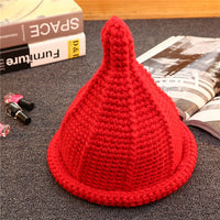 Hat Female Winter Korean Coarse Tide Handmade Warm Knitted Wool Hat