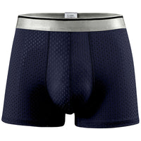 Men's Underwear Boxer Men's Ice Silk Thin Honeycomb Mesh