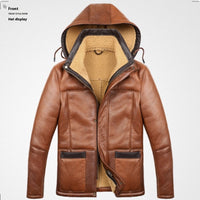 Winter Hooded Fur Jacket