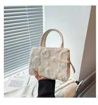 Womens Plush Stylish Handbag With A Premium Feelversatile Crossbody Bag
