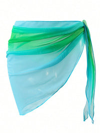 Beach Apron With A Gradient Color Design In Multiple Colors
