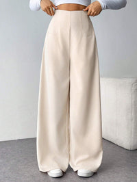 American-style Casual Suit With Wide-leg Pants