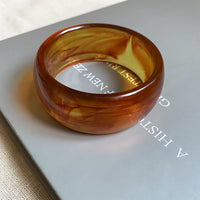 Dopamine-inspired Geometric Resin Bracelet