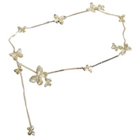 Golden Butterfly Waist Chain All-match Simple Belt Retro Style