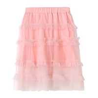 Casual Fashion Net Yarn All Match Skirt