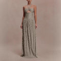 Bustier Ruched High-end Evening Gown Dress