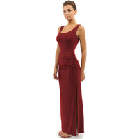 Women's Sexy Sleeveless Slim-fit Pleated Split Dress