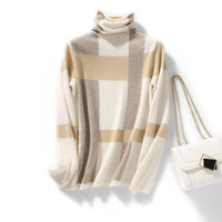 Pure Wool Sweater Matching Sweater Pile Collar Bottoming Shirt