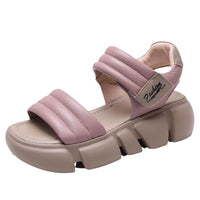 Open Toe All-Match Platform Non-slip Sandals Height Increasing Wedge