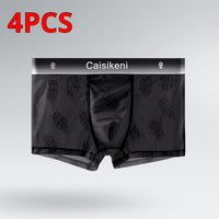 Summer Ice Silk Ultra-thin Breathable Mesh Boxers