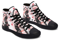 Customized Colorful Fashion High-top Canvas Shoes