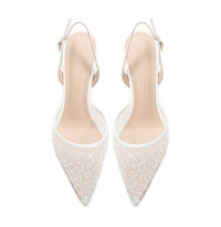 Women's Hollow Bead High-heeled Sandals