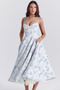 Mesh Maxi Double-layer Slip Dress For Women