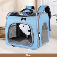 Outdoor Portable See Through Breathable Portable Large Space Pet Bag