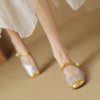 Women's Closed Toe Half Slippers