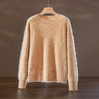 Womens Loose Warm Soft And Fluffy AutumnWinter Fleece Top