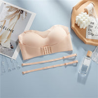 Thin Invisible Non-slip No Steel Ring Push Up Tube Top