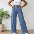 Stylish Versatile American-style Draping Straight-leg Casual Pants