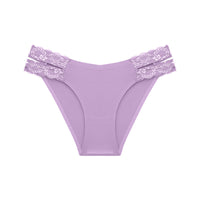 T-back Women's Thin Ice Silk Lace Edge
