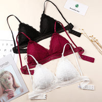 Women's Lace Chest Wrap Beauty Back And Push Up Comfortable Bra